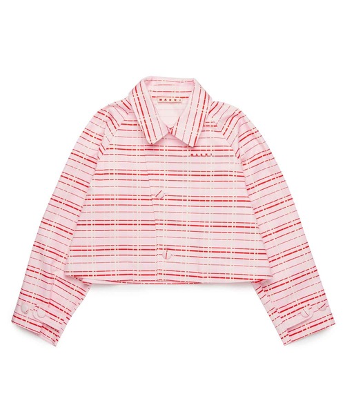 MARNI（マルニ）の「MARNI(マルニ)Kids & Junior チェックジャケット（その他アウター・キッズ・ライトピンク・8Y/4Y/6Y）」の3枚目の写真