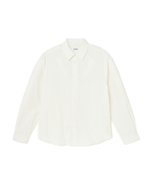 Shadow Stripe Shirts - White