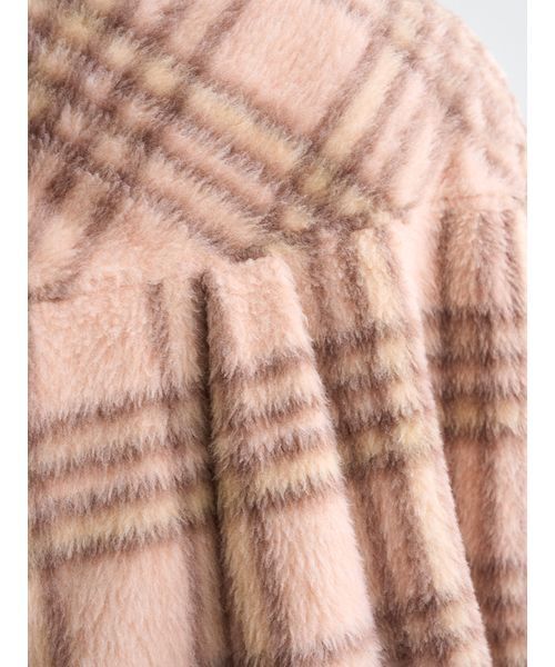 SNIDEL(スナイデル)の「【SNIDEL/Prentiss】チェックCPOジャケット(ミリタリージャケット・レディース・アイボリー・F)」の11枚目の写真