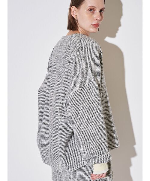 ELENDEEK（エレンディーク）の「ツイードフォルムショートコート（その他アウター・レディース・その他1・FREE）」の4枚目の写真