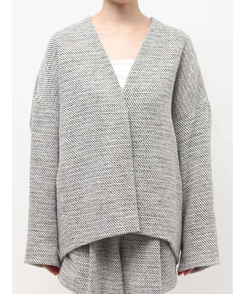 ELENDEEK（エレンディーク）の「ツイードフォルムショートコート（その他アウター・レディース・その他1・FREE）」の9枚目の写真