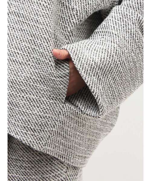 ELENDEEK（エレンディーク）の「ツイードフォルムショートコート