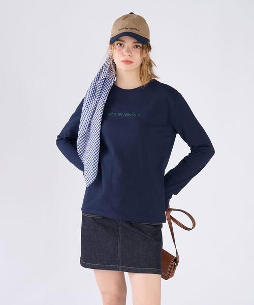 エンブロゴロングTシャツ（Tシャツ/カットソー）｜To b. by agnes b