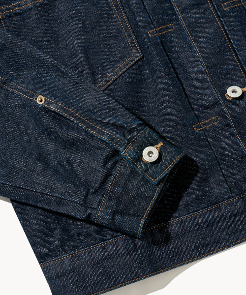 DENMADE（デンメイド）の「Neo-Revival Selvedge Type 2 (deep Indigo)（デニムジャケット・メンズ・その他・LARGE）」の4枚目の写真