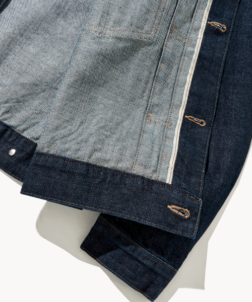 DENMADE（デンメイド）の「Neo-Revival Selvedge Type 2 (deep Indigo)（デニムジャケット・メンズ・その他・LARGE）」の6枚目の写真