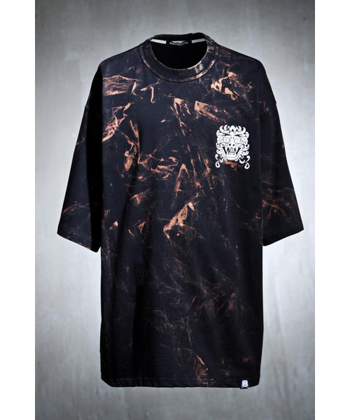 KIRTIMUKHA（キールティムカ）の「ロゴラフブリーチルーズフィット半袖Tシャツブラック（Tシャツ/カットソー・メンズ・その他・2/3）」の2枚目の写真