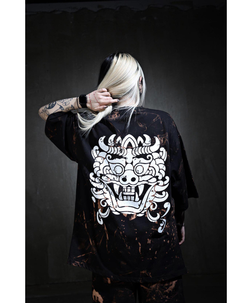 KIRTIMUKHA（キールティムカ）の「ロゴラフブリーチルーズフィット半袖Tシャツブラック（Tシャツ/カットソー・メンズ・その他・2/3）」の18枚目の写真