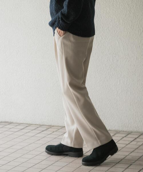 ITEMS URBANRESEARCH(アイテムズ アーバンリサーチ)の「『洗濯可』静電気防止ジャージメルトンスラックス(その他パンツ・メンズ・モカ/ブラック/チャコールグレー/アイボリー・LARGE/MEDIUM)」の9枚目の写真