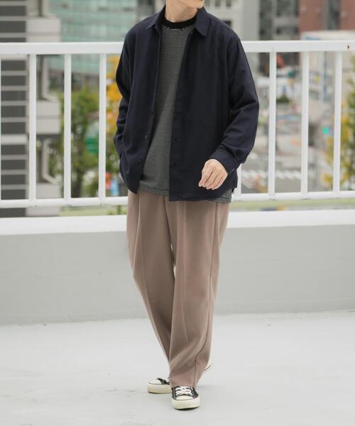 ITEMS URBANRESEARCH(アイテムズ アーバンリサーチ)の「『洗濯可』静電気防止ジャージメルトンスラックス(その他パンツ・メンズ・モカ/ブラック/チャコールグレー/アイボリー・LARGE/MEDIUM)」の16枚目の写真