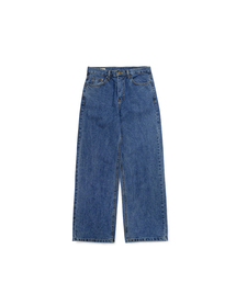 FLATWAVE IN SEOUL（フラットウェーブインソウル）の「Olas Wide Denim Pants Medium Indigo（デニムパンツ）」
