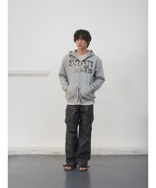 KIJUN MEN（キジュンメンズ）の「Grocery Hoodie Zip-up Melange Grey（パーカー・メンズ・その他・MEDIUM/LARGE/X-LARGE）」の5枚目の写真
