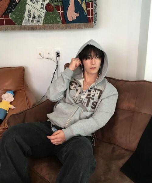 KIJUN MEN（キジュンメンズ）の「Grocery Hoodie Zip-up Melange Grey（パーカー・メンズ・その他・MEDIUM/LARGE/X-LARGE）」の9枚目の写真