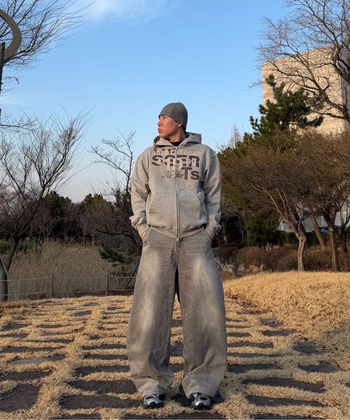 KIJUN MEN（キジュンメンズ）の「Grocery Hoodie Zip-up Melange Grey（パーカー・メンズ・その他・MEDIUM/LARGE/X-LARGE）」の7枚目の写真