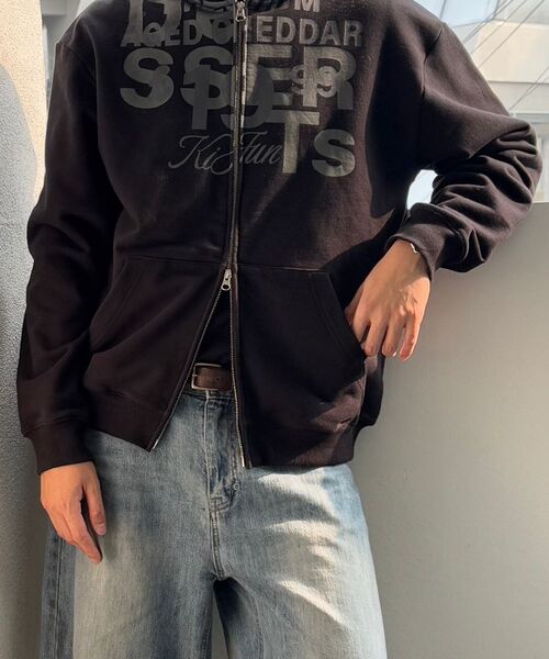 KIJUN MEN（キジュンメンズ）の「Grocery Hoodie Zip-up Melange Grey（パーカー・メンズ・その他・MEDIUM/LARGE/X-LARGE）」の6枚目の写真
