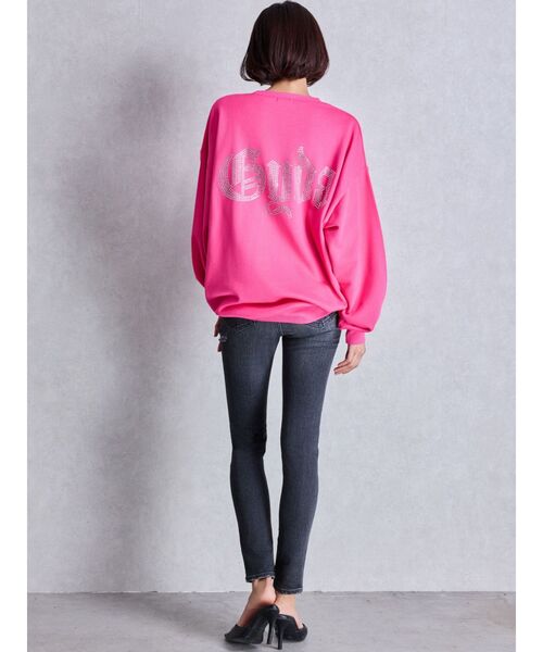 GYDA(ジェイダ)の「ミドルウエストSIDE RIPPEDスキニーデニムパンツ(デニムパンツ・レディース・ブルー/ブラック/ライトブルー/インディゴブルー・SMALL/X-SMALL/MEDIUM)」の18枚目の写真