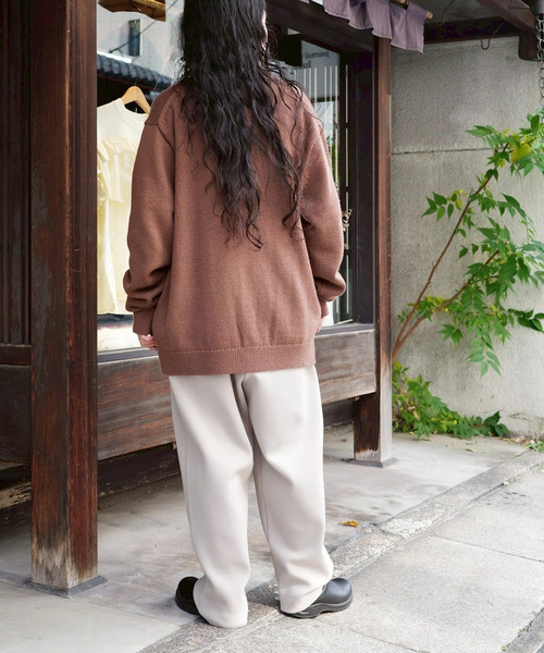 JOURNAL STANDARD LUXE（ジャーナルスタンダード　ラックス）の「スムース パンツ（その他パンツ・レディース・ブラック/ベージュ・FREE）」の8枚目の写真