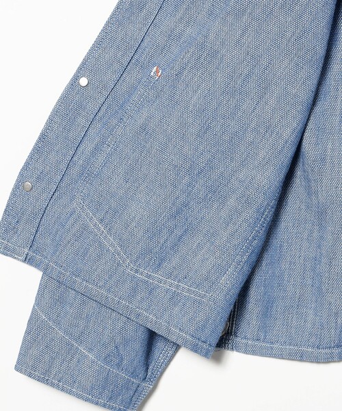 BEAMS PLUS(ビームスプラス)の「Engineer Jacket Indigo Oxford(デニムジャケット・メンズ・インディゴブルー/ブルー・X-LARGE/LARGE/MEDIUM/SMALL)」の11枚目の写真