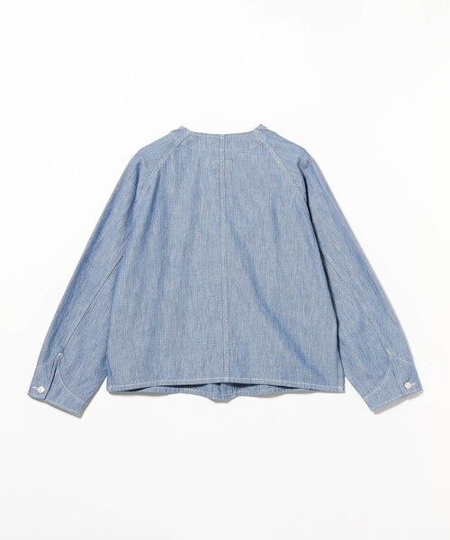 BEAMS PLUS(ビームスプラス)の「Engineer Jacket Indigo Oxford(デニムジャケット・メンズ・インディゴブルー/ブルー・X-LARGE/LARGE/MEDIUM/SMALL)」の12枚目の写真