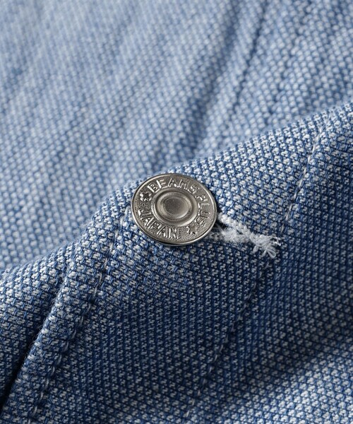 BEAMS PLUS(ビームスプラス)の「Engineer Jacket Indigo Oxford(デニムジャケット・メンズ・インディゴブルー/ブルー・X-LARGE/LARGE/MEDIUM/SMALL)」の13枚目の写真