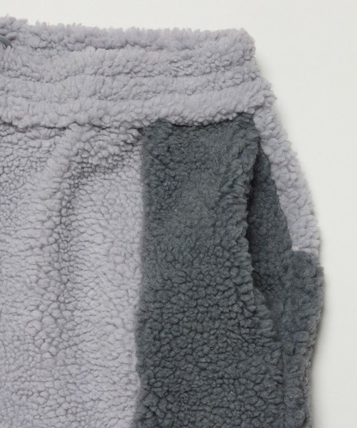 VANQUISH（ヴァンキッシュ）の「VANQUISH / ヴァンキッシュ Sans Serif ロゴ ジップアップ ボアパンツ（その他パンツ・メンズ・ブラウン/グレー・M/L）」の12枚目の写真