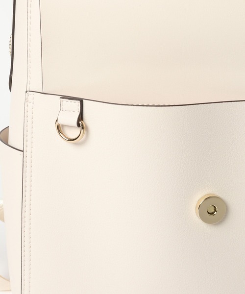 GLOBAL WORK（グローバルワーク）の「スペ軽撥水リュック/629822（バックパック/リュック・レディース・アイボリー/ブラック/ベージュ・ONE SIZE）」の13枚目の写真