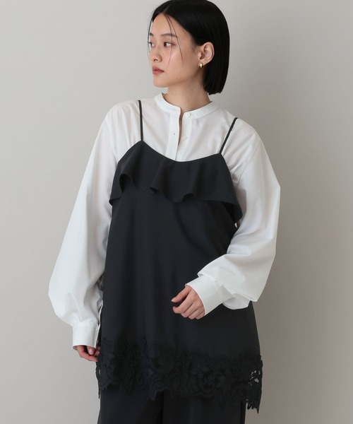 セール】ヘムレースキャミソール（キャミソール）｜A part by