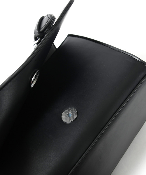 neos（ネオス）の「【neos】スクエア ミニトートバッグ フェイクレザー チェーンショルダー 2WAY ユニセックス（ショルダーバッグ・メンズ・ブラック・FREE）」の20枚目の写真