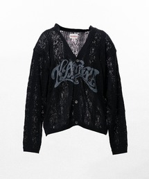 KAMIYA（カミヤ）の「"WAVY KAMIYA" Printed Silk Lace Knit Cardigan（カーディガン/ボレロ）」