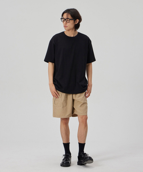 MAKEITTO（メイキット）の「6 POCKETS SEMI WIDE CARGO HALF PANTS_BEIGE（その他パンツ・メンズ・その他・MEDIUM/LARGE/X-LARGE）」の9枚目の写真