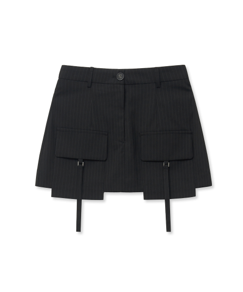 Midnight Move（ミッドナイトムーブ）の「st cargo skirt (black)（スカート・レディース・その他・S）」の2枚目の写真