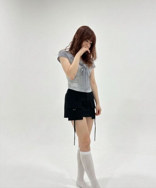 Midnight Move（ミッドナイトムーブ）の「st cargo skirt (black)（スカート・レディース・その他・S）」の5枚目の写真