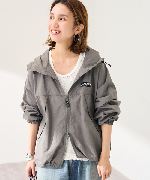 FRAMeWORK（フレームワーク）の「≪追加≫ALTUS/アルタス 別注W ZIPマウンテンパーカー（マウンテンパーカー・レディース・スミクロ/ウッド/ホワイト・FREE）」の9枚目の写真