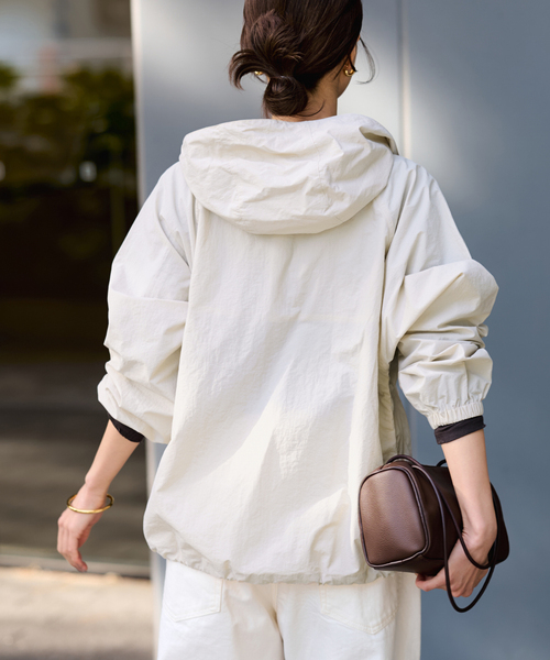 FRAMeWORK（フレームワーク）の「≪追加≫ALTUS/アルタス 別注W ZIPマウンテンパーカー（マウンテンパーカー・レディース・スミクロ/ウッド/ホワイト・FREE）」の19枚目の写真