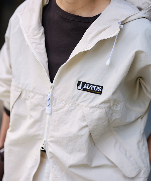 FRAMeWORK（フレームワーク）の「≪追加≫ALTUS/アルタス 別注W ZIPマウンテンパーカー（マウンテンパーカー・レディース・スミクロ/ウッド/ホワイト・FREE）」の21枚目の写真