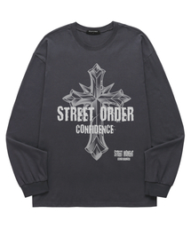 STREET ORDER ロングスリーブ (VLS0212) チャコール