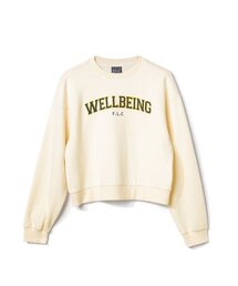 FAIRLIAR CLUB（フェアライアークラブ）の「FLC Edw Cropped Sweatshirts_YELLOW（スウェット）」