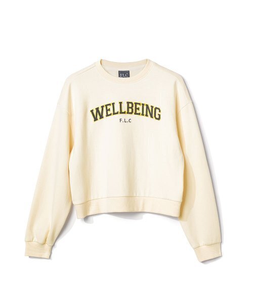 FAIRLIAR CLUB(フェアライアークラブ)の「FLC Edw Cropped Sweatshirts_YELLOW(スウェット・メンズ・イエロー・S/M)」の1枚目の写真