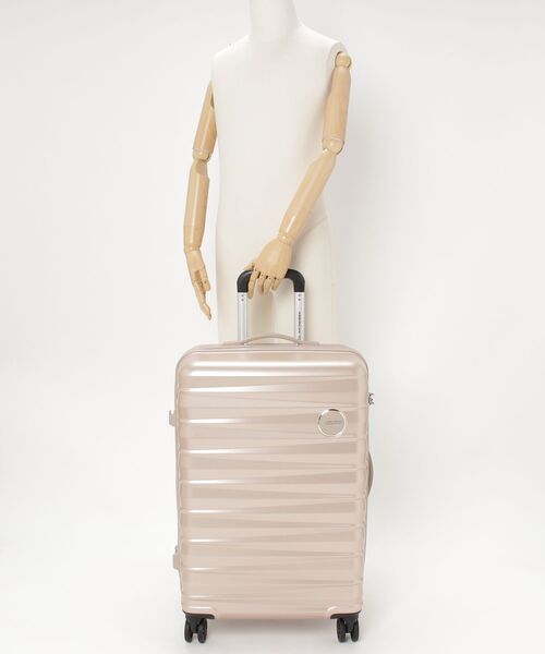 AMERICAN TOURISTER(アメリカンツーリスター)の「アメリカンツーリスター BRINK スピナー70/25 エキスパンダブル ライトゴールド(スーツケース/キャリーバッグ・レディース・イエロー・L)」の12枚目の写真