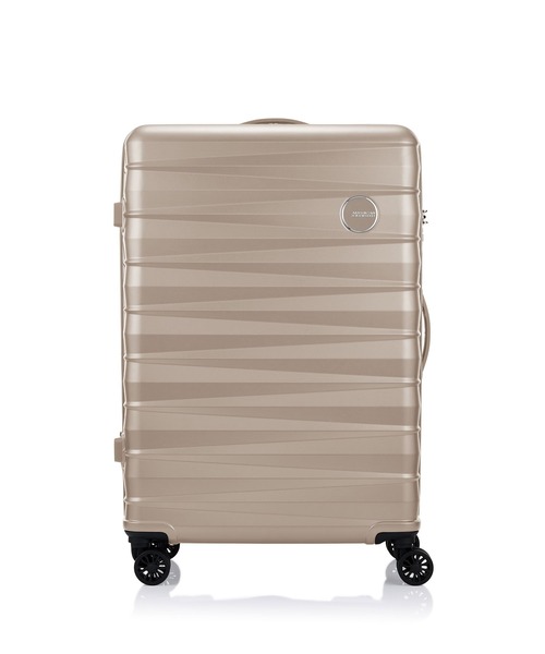 AMERICAN TOURISTER(アメリカンツーリスター)の「アメリカンツーリスター BRINK スピナー70/25 エキスパンダブル ライトゴールド(スーツケース/キャリーバッグ・レディース・イエロー・L)」の3枚目の写真