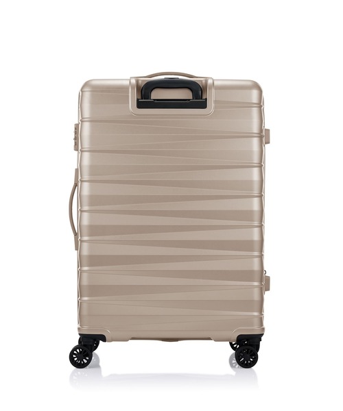 AMERICAN TOURISTER(アメリカンツーリスター)の「アメリカンツーリスター BRINK スピナー70/25 エキスパンダブル ライトゴールド(スーツケース/キャリーバッグ・レディース・イエロー・L)」の5枚目の写真