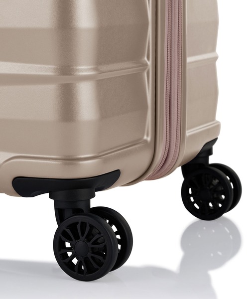 AMERICAN TOURISTER(アメリカンツーリスター)の「アメリカンツーリスター BRINK スピナー70/25 エキスパンダブル ライトゴールド(スーツケース/キャリーバッグ・レディース・イエロー・L)」の9枚目の写真
