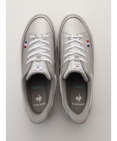 le coq sportif(ルコックスポルティフ)の「【le coq sportif】LCS SEVRES LIFT 2 SI(スニーカー・レディース・シルバー・24.5/24/25/23/23.5)」の7枚目の写真