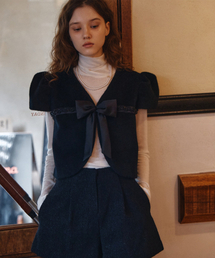 FLOWOOM（フローム）の「チェリッシュリボンジャケット（トレンチコート）」