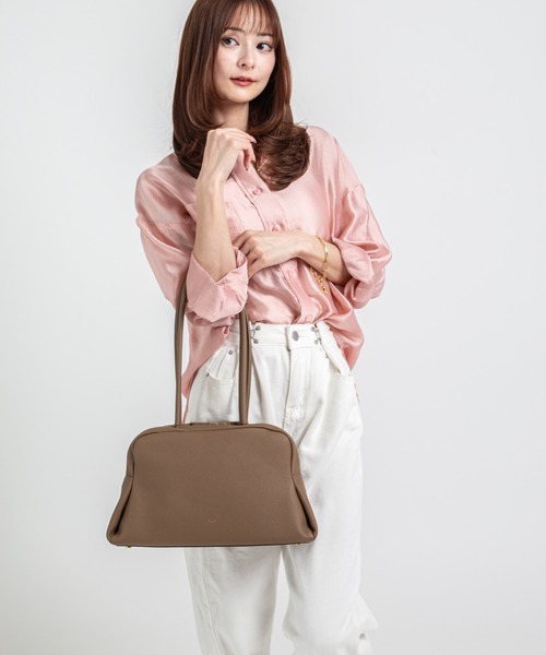 tov（トーヴ）の「【TOV】トートバッグ　肩掛け　トートバッグ PETAL OBLONG BAG M（トートバッグ・レディース・グレー/ブラック/ブラウン/ホワイト・FREE）」の7枚目の写真