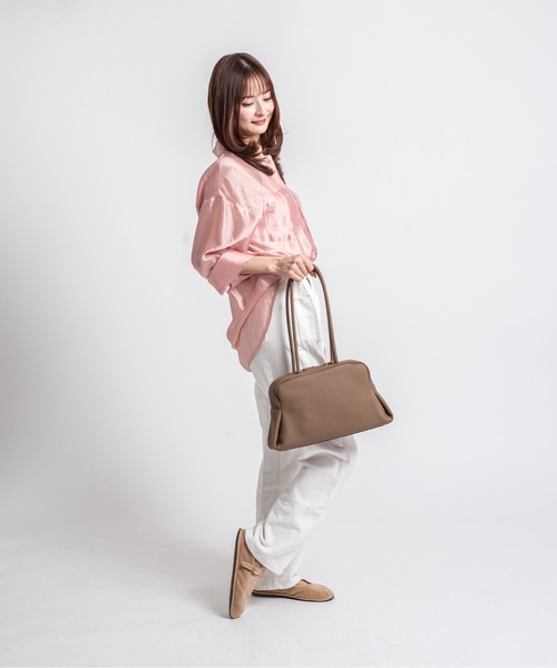 tov（トーヴ）の「【TOV】トートバッグ　肩掛け　トートバッグ PETAL OBLONG BAG M（トートバッグ・レディース・グレー/ブラック/ブラウン/ホワイト・FREE）」の10枚目の写真