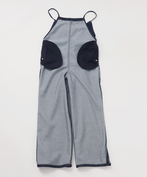 B.C STOCK(ベーセーストック)の「ウォッシャブル / DU JOUR / デュ ジュール BK-BOW JEAN SALOPETTE(サロペット/オーバーオール・レディース・ネイビー/ブルー系その他・FREE)」の22枚目の写真