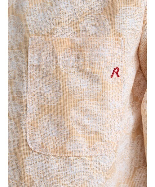 REPLAY（リプレイ）の「フラワープリントシャツ（シャツ/ブラウス・メンズ・ライトブルー/オレンジ・MEDIUM/X-LARGE/LARGE/SMALL）」の9枚目の写真