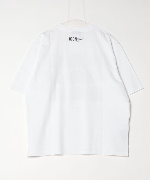 DSQUARED2（ディースクエアード）の「ICONique Loose Fit T-Shirt/0261（Tシャツ/カットソー・メンズ・ホワイト・L/M/XL/S）」の2枚目の写真