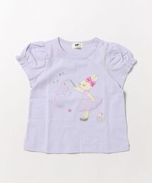KP | mimiちゃん アップリケ Tシャツ(Tシャツ/カットソー)
