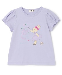 KP（ケーピー）の「mimiちゃん アップリケ Tシャツ（Tシャツ/カットソー）」